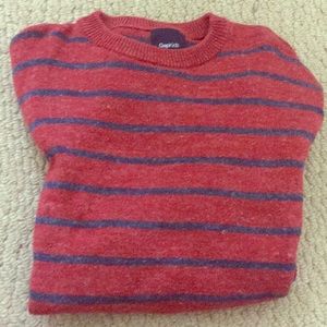 Gap striped (red and blue) sweatshirt